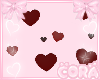 "floating hearts"