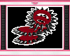 Fem Spiked Set Dark Red