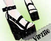V | Black Heels