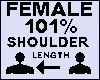 Shoulder Scaler 101% Fem