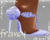 Angie blue wedding heels
