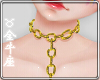 ♉ Chain Choker Gold
