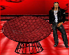 red skin chair