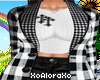 (A) Sinopse Plaid Blazer