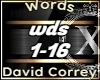 Words - David Correy