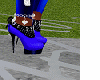 BLUE DIVA PUMPS