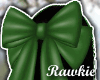 ★ Cute Dark Green Bow