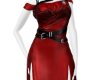 !V Red Goth Dress