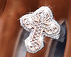2 TONE CROSS RING F
