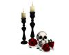 Romance Candles w Skull