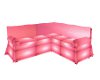 Pink Corner Sofa