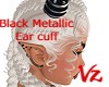 Blk Metal. Ear cuffs set