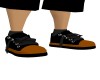 orange sneakers