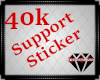 Dynasty 40k Sticker