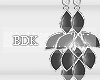 (BDK)Black earrings