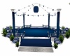 Navy Blue & Silver Stage