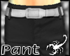 38RB Black Pant