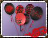 *Jo* Black Red Balloons
