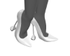 Il White Amour Heels