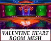 Valentine HeartRoom Mesh