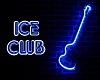 *X* Ice Club Sign Neon