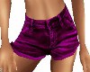 MAUVE DENIM SHORTS