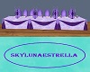 Sky's Purple Bridal Tabl