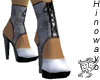 Contrasted Corset Shoe