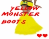 yellow moster boots