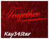Valentine Together Sign