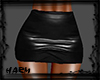 SKIRT LEATHER BLACK