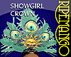 Showgirl Crown Peacock