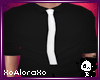 (A) Black Shirt&Tie