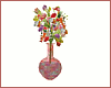 Translucent Pink Vase/fl