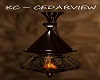 KC~ CEDARVIEW Lantern