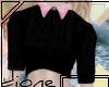 Short sweater BLACK