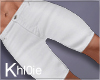 K white shorts M