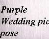 WEDDING pIC pOSE