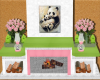 Nursery Panda Fireplace