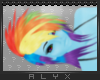 Rainbow Dash Hair [F]