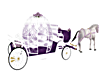Lilac Wedding Carriage