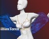 [B] Aqua Blue Boa