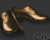 C8K Gold Dress Shoes