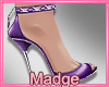 Purple Gem Heels