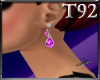 [T92] Pink earrings