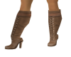 brown leather boots ga