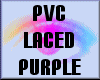 [PT] PVC laced purple