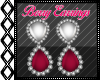 Berry & Pearl Earrings
