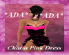 *ADA* Charm Pink Dress