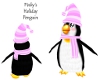 Pinkys Holiday Penguin